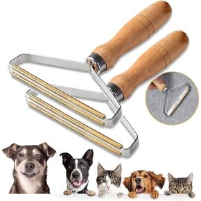 Pet Hair Remover for Carpet,Portable Lint Remover,Lint Cleaner Pro for Removing Dog Hair Cat Hair and Dust from Clothes, Sheets, Couch, Wall, Carpet, Car Interior (2 Pack)
