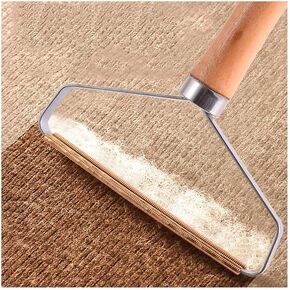 Portable Lint Remover Lint Cleaner Pro Uproot, Pet Hair Remover Lint Roller Lint Shaver Dog Hair Remover Clean Tool, for Carpets, Car Mats, Blanket, Clothes, Furniture, White (XZREZ29)