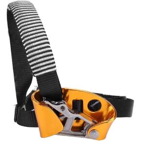 Alomejor Foot Ascender Riser Climbing Ascender Mountaineering Equipment Climbing Feet Ascender for Climbing Hiking Expedient
