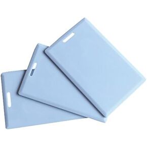 125khz RFID T5577 Thick Smart Card Writable Rewritable Proximity Clamshell Card for Access Control Systems (Pack of 10)