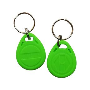 YARONGTECH RFID key 125khz em 4100 access keyfob (pack of 100) (Black)