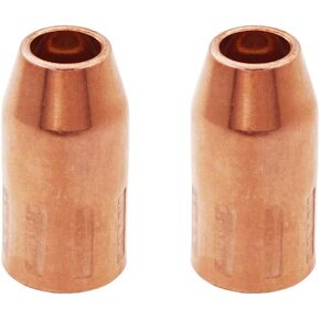 VNS50F Mig Nozzle For Velocity Flush 1/2 inch Fixed Threaded fit Tweco Fusion 140 180 220 250 Mig gun (5 pcs)