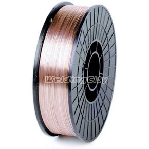 WeldingCity Mild Steel MIG Welding Wire ER70S-6 11-Lb Roll 0.023" (0.6mm) 8"-spool