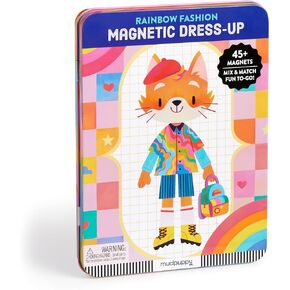 Mudpuppy Rainbow Fashion Magnetic Dress-Up