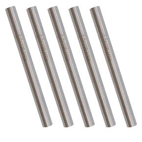 4.5mm Dia Round Steel Rod Solid 150mm Length HSS Round Rod Lathe Bar Stock Tool for DIY Craft -10pcs