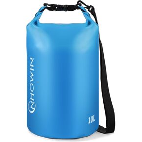Waterproof Dry Bag, Roll Top Lightweight Waterproof Bag for Men Women 5L/10L/20L Dry Bags for Kayaking, Rafting, Beach, Boating, Swimming & Skiing Dry Waterproof Backpack - 5L