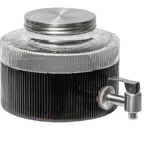 ماكينة صنع القهوة الباردة من جيلمو، صانعة جرة ميسون للمشروبات الباردة المثلجة سعة 84 أونصة مع فلتر شبكي، إبريق المشروب البارد للثلاجة in Kuwait