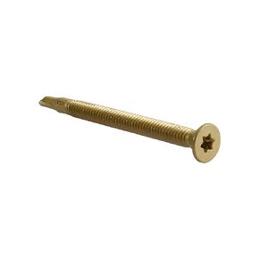 #14 x 3-14 Reamer Tek TorxStar Head Self-Drilling Wood to Metal Screws(50 Pcs), T-30 Torx Screw Head, Tek Screws for Flatbeds, Trailers, or for Fastening Wood to Steel