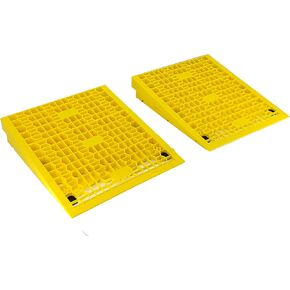 MaxxHaul 50724 Modular Threshold Ramp for Doorways, Up to 3" Rise, Pack of 2