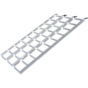 YUTRAX® 69" Tri-Fold Ramp, Aluminum Tri-Fold Ramp, 1750 lb. Capacity, Lightweight, Spans Entire Tailgate, Easy Loading, ATV/UTV Loading