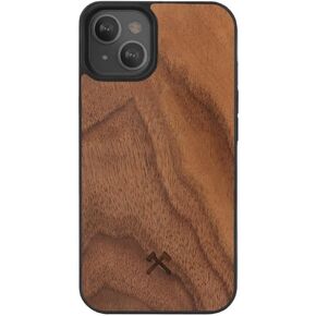 WOODCESSORIES - Magnetic Bumper Case Compatible with iPhone 15 case with Magnet Made of Wood, Oak Black in Kuwait