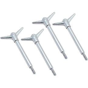 Spectre Performance 5320 Chrome Y-Wing Valve Cover Hold Downs - Pack of 4