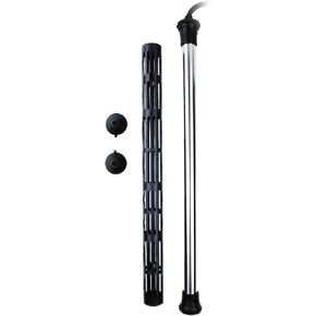 Finnex Titanium Aquarium Heater THU Series, Premium Nickel Coil, Large 19mm Tube, Heater Guard, 300 Watts