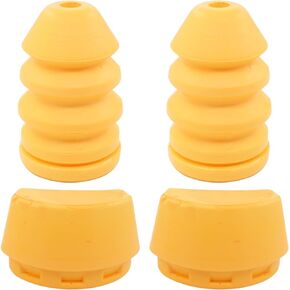 MOTOKU Suspension Front Rear Upper Alxe Jounce Shock Bumper Stop Rubber Kits for Jeep Liberty 2002-2007