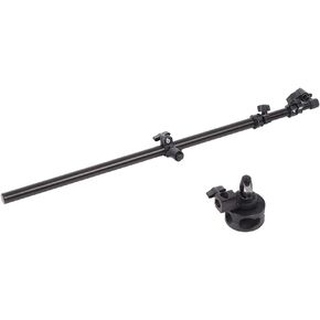Andoer Extendable Reflector Diffuser Holder Stand Boom Arm Support Photo Studio Photography with Clip Flexible Swivel Grip Head Clamp