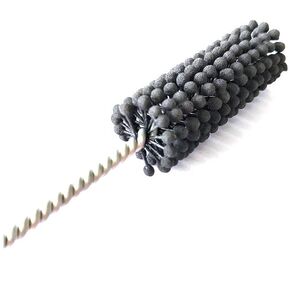 TwistFlex 2-7/8" 240SC Cylinder Hone | 2.875" Flexible Cylinder Honing & Deburring Tool | Bore Brush for Hole Diameters 2.75"- 2.88" | Silicon Carbide 240 Grit | 1/4" Shank | 8" Length