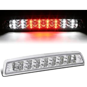 Auto Dynasty Dual Row 16 LED Rear Tail Center High Mount Stop Lamp Third Brake Cargo Light Compatible with Dodge Ram 1500 2500 3500 94-01, Black Housing, Clear Lens in Kuwait