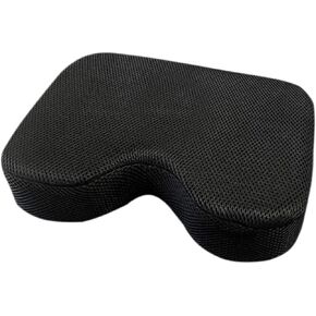 Rowing Machine Seat Cushion Seat Pad Row Machine Rower Pad Anti-Slip Gel Seat Pad Memory Foam Rowing Machine Accessories, Black