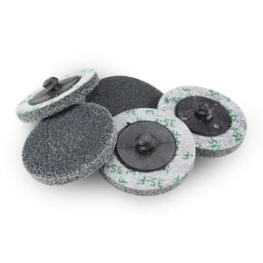 BHA Unitized Surface Prep Quick Change Discs, 2 Inch - 5 Pack (6AM - High Density, Aluminum Oxide, Medium)