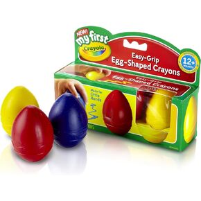 Crayola My First Egg Crayons, Easy-Grip