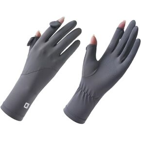 UPF 50+ Thin Sun UV Protection Driving Gloves for Women