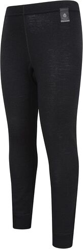 Mountain Warehouse Merino Kids Baselayer Pants Black 5-6 Years in Kuwait