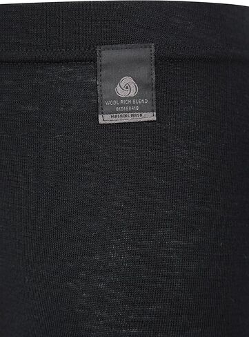 Mountain Warehouse Merino Kids Baselayer Pants Black 5-6 Years in Kuwait