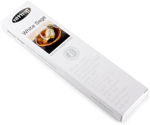 Nitiraj Premium White SAGE Natural Incense Sticks 25 Grams in Saudi Arabia