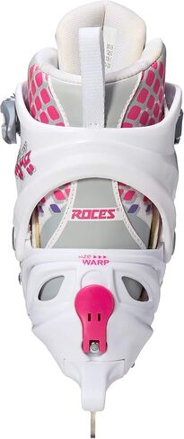 RocesRoces Model MCK II H Kids Ice Skate، مقاس أمريكي 9-12jr، أسود/أحمر in Kuwait