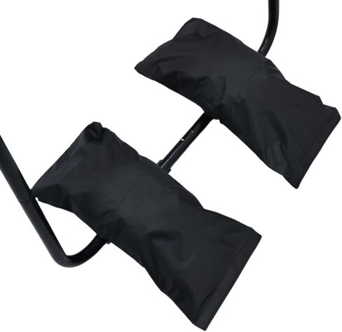 Basketball Rebounder & Basketball Return Net with Adjustable Frame, Rubber Grip and Sandbags 3 x 2.5 feet - Multipurpose Portable Passback Training Aid for Multiple Sports Use in Saudi Arabia