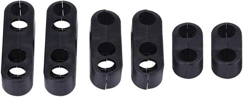 طقم فواصل سلك توصيل الإشعال، مقسم فاصل سلك توصيل شرارة المحرك 7/8 مم (أسود) in Kuwait