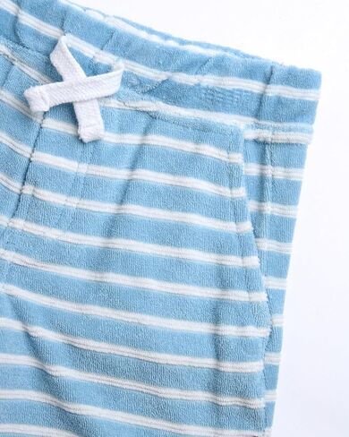 Ben Sherman Boys' Shorts Set - 2 Piece Terry Towel Button Down T-Shirt and Shorts - Summer Cabana Set for Boys (2T-7) in Saudi Arabia