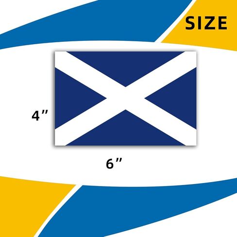 ملصق مغناطيسي للسيارة بعلم اسكتلندا الاسكتلندي، مقاس 4×6 بوصة، مغناطيس للسيارات للسيارة والشاحنات وسيارات الدفع الرباعي in Kuwait