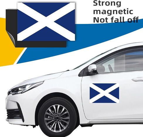 ملصق مغناطيسي للسيارة بعلم اسكتلندا الاسكتلندي، مقاس 4×6 بوصة، مغناطيس للسيارات للسيارة والشاحنات وسيارات الدفع الرباعي in Kuwait