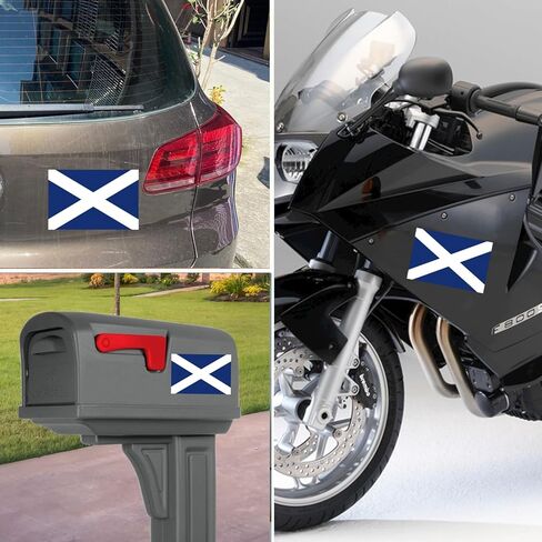 ملصق مغناطيسي للسيارة بعلم اسكتلندا الاسكتلندي، مقاس 4×6 بوصة، مغناطيس للسيارات للسيارة والشاحنات وسيارات الدفع الرباعي in Kuwait