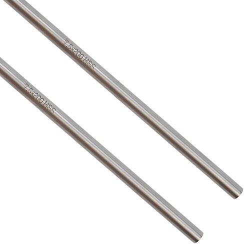 4.5mm Dia Round Steel Rod Solid 150mm Length HSS Round Rod Lathe Bar Stock Tool for DIY Craft -10pcs in Saudi Arabia