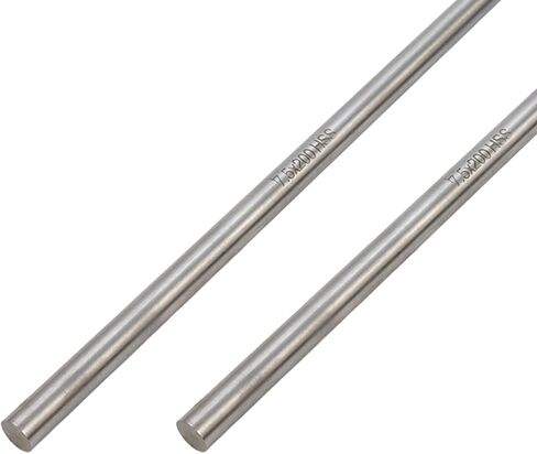 4.5mm Dia Round Steel Rod Solid 150mm Length HSS Round Rod Lathe Bar Stock Tool for DIY Craft -10pcs in Saudi Arabia
