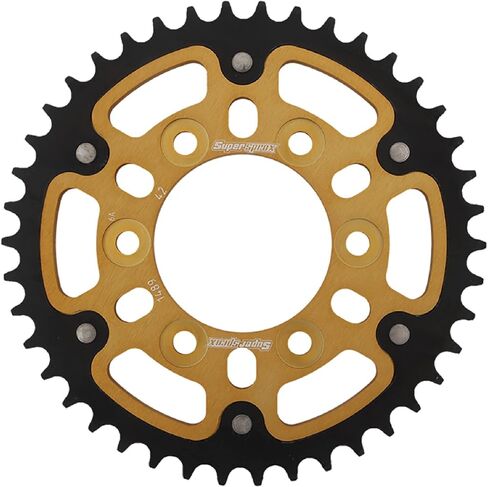 Supersprox - Gold Stealth Sprocket, 42T, Chain Size 525, Rst-1489-42-Gld in Saudi Arabia