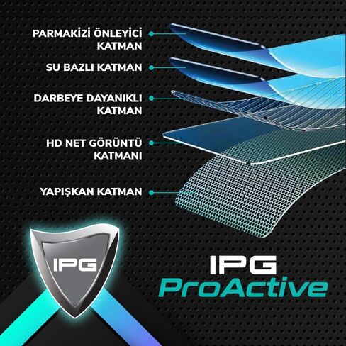 IPG ProActive for Audi 2018-23 A8L Navigation + Second TouchScreen (2 Pieces) 9H Hardness Screen Protector Smooth Glass Touch Ultra Responsive High Clarity Anti Scratch Smudge & Shock Proof Nano in Saudi Arabia