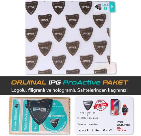 IPG ProActive for Audi 2018-23 A8L Navigation + Second TouchScreen (2 Pieces) 9H Hardness Screen Protector Smooth Glass Touch Ultra Responsive High Clarity Anti Scratch Smudge & Shock Proof Nano in Saudi Arabia