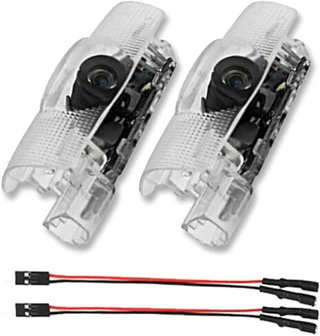 FANGWEI LED Car Door Lights Projector Courtesy LED Laser Welcome Radiation Lamp Car Door LED Logo Lights Ghost Shadow Light Logo Compatible with Accessories RX ES GX LS LX IS Series in Kuwait