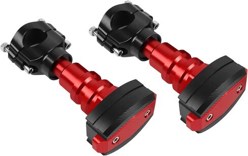 Frame Sliders Universal Crash Pad CNC Aluminum Motorcycle Engine Guard Fairing Falling Protection(Black) in Saudi Arabia