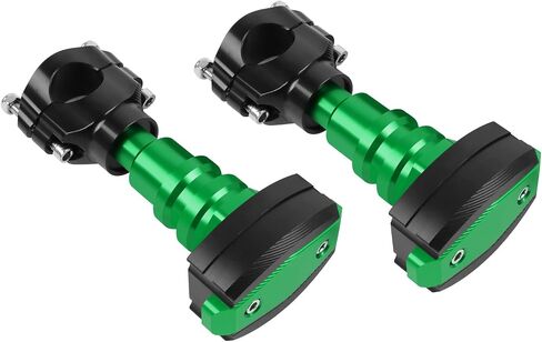 Frame Sliders Universal Crash Pad CNC Aluminum Motorcycle Engine Guard Fairing Falling Protection(Black) in Saudi Arabia