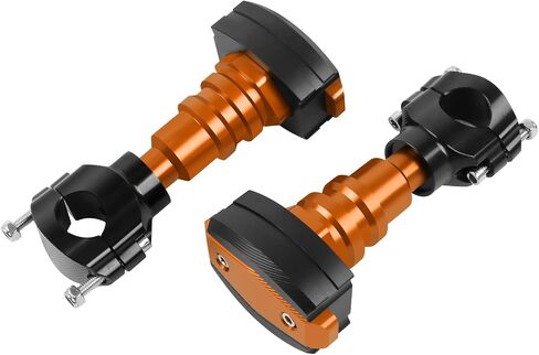Frame Sliders Universal Crash Pad CNC Aluminum Motorcycle Engine Guard Fairing Falling Protection(Black) in Saudi Arabia