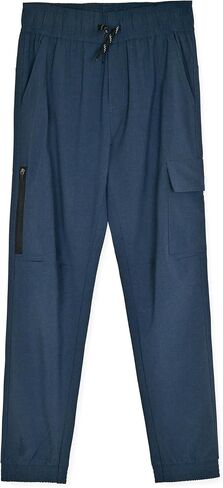 2 Pack Boys Hybrid Jogger Pants - Lightweight Skateboard Pants for Boys - 2 Pack Boys Jogger Pants in Saudi Arabia