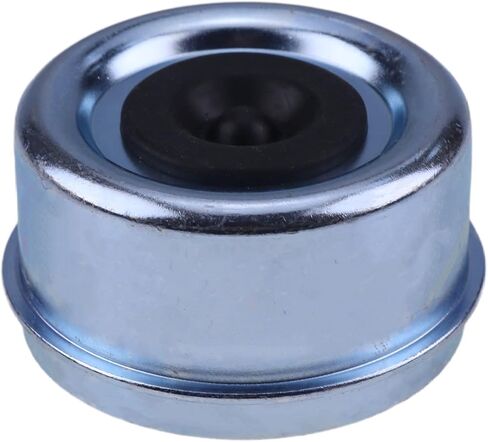 4 PCS 2.72" Relube Grease Dust Cap with Rubber Plugs for 7,000-.8,000lb Trailer Axle Wheel Hubs in Saudi Arabia