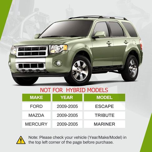 طقم التعليق الأمامي AUTOSAVER88 متوافق مع 2005-2009 Ford Escape، Mazda Tribute، Mercury Mariner-w/ذراع التحكم، وصلة كروية، شريط التأثير، مجموعة قضيب التعادل in Saudi Arabia