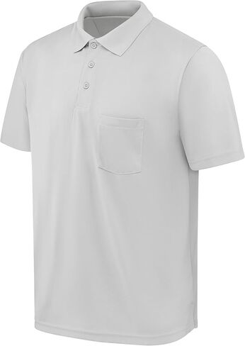 Red Kap Men's Short Sleeve Performance Knit Pocket Polo in Kuwait