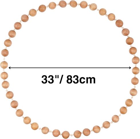 طوق هولا المرجح للياقة البدنية للنساء، طوق خشبي مطرز بالخرز لليوجا/البيلاتس، مصنوع يدويًا، 3.5 رطل in Kuwait