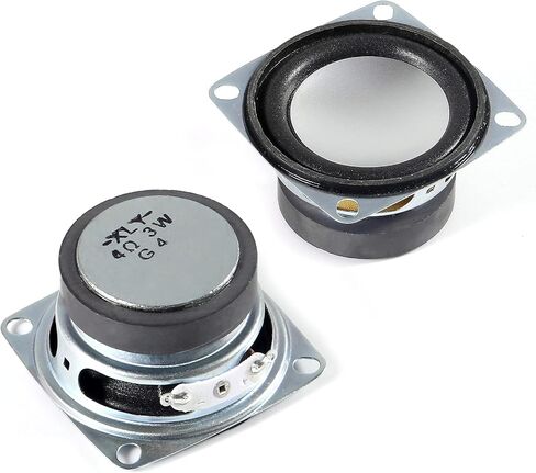 2PCS 2" 4Ohm 3W DIY Small Full Range Audio Speaker Stereo Woofer Loudspeaker for Arduino and DIY Speaker in Saudi Arabia